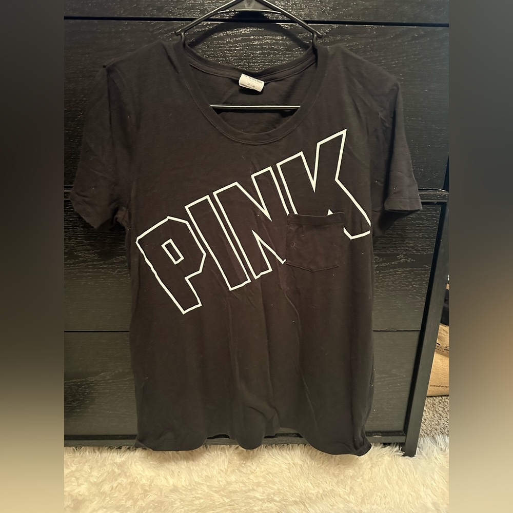 Victoria’s Secret Pink black shirt